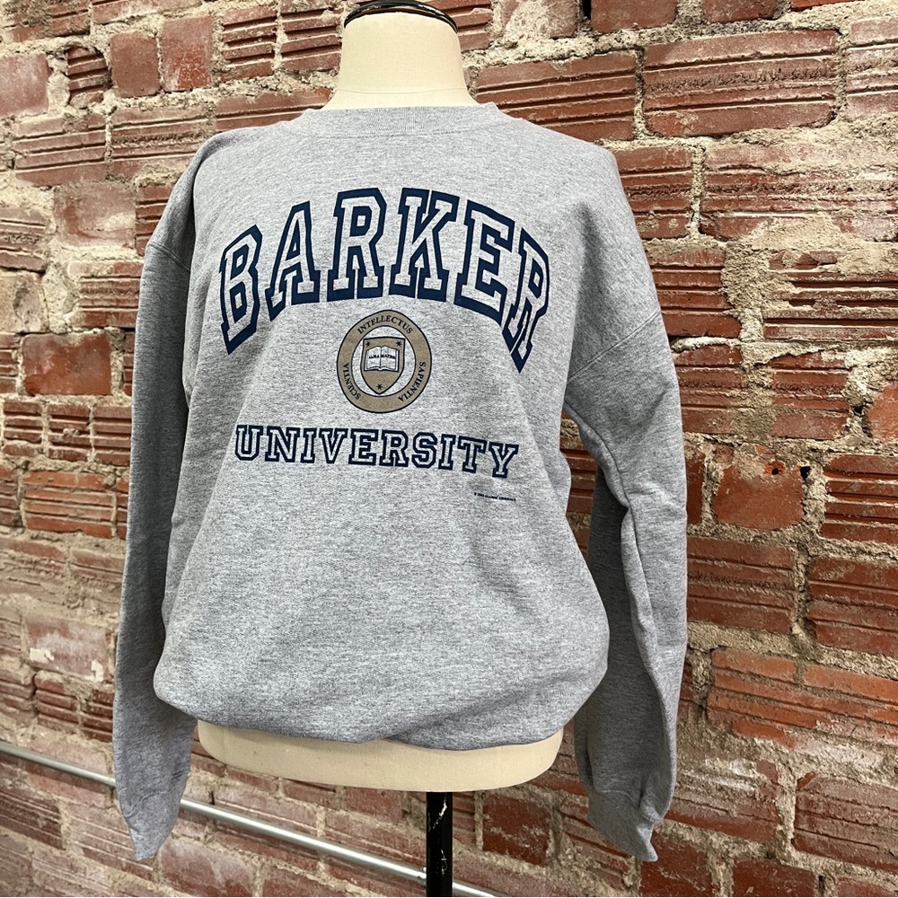 Elk Gray University Sweater